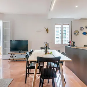 Apartment New Floor With A Lot Of Light & Aircon, Girona